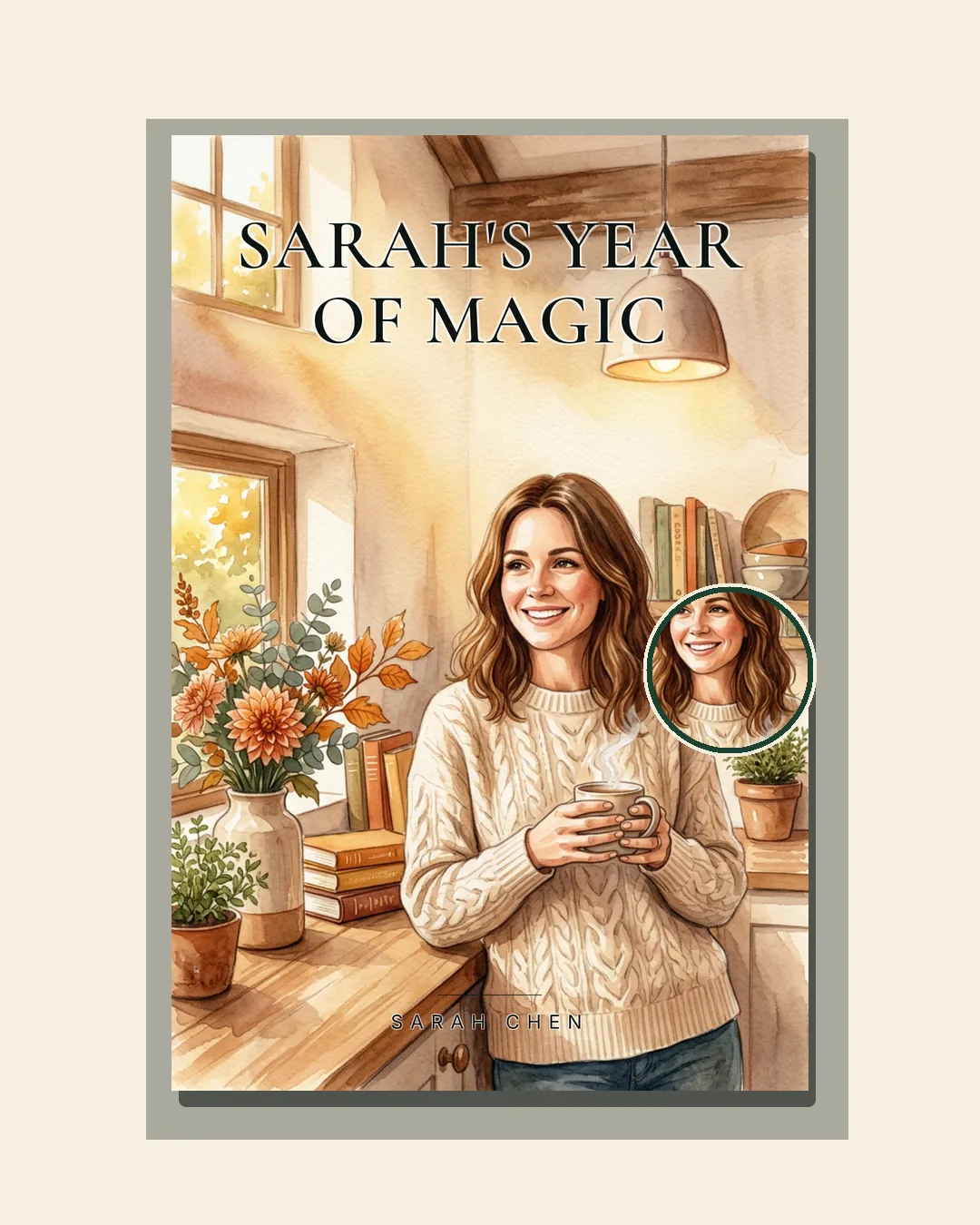 Personalised gift book for mum β "Sarah's Year of Magic"