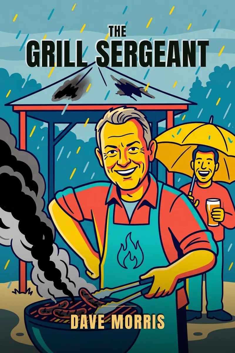 The Grill Sergeant by Dave Morris, the cover made from those answers